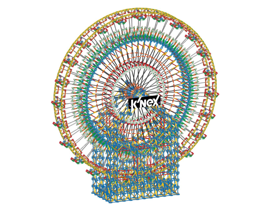 89790 KNEX 6ft Ferris Wheel K'NEX manual
