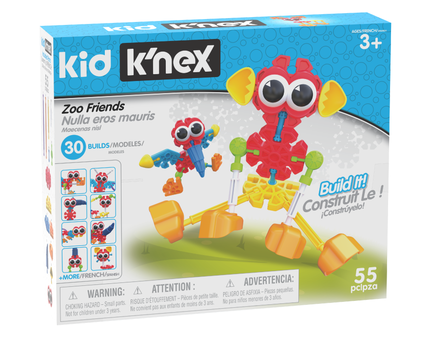 85700 KID KNEX Zoo Friends K'NEX manual