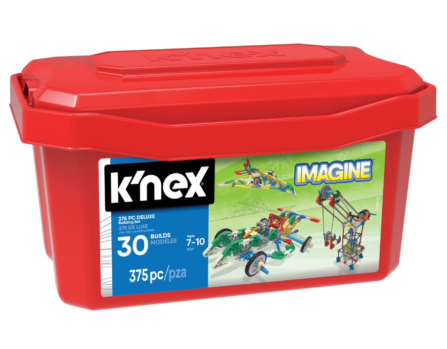 13597 KNEX 375 Piece Deluxe K'NEX manual