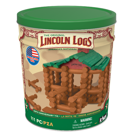 00854 Lincoln Logs Instructions K'NEX manual