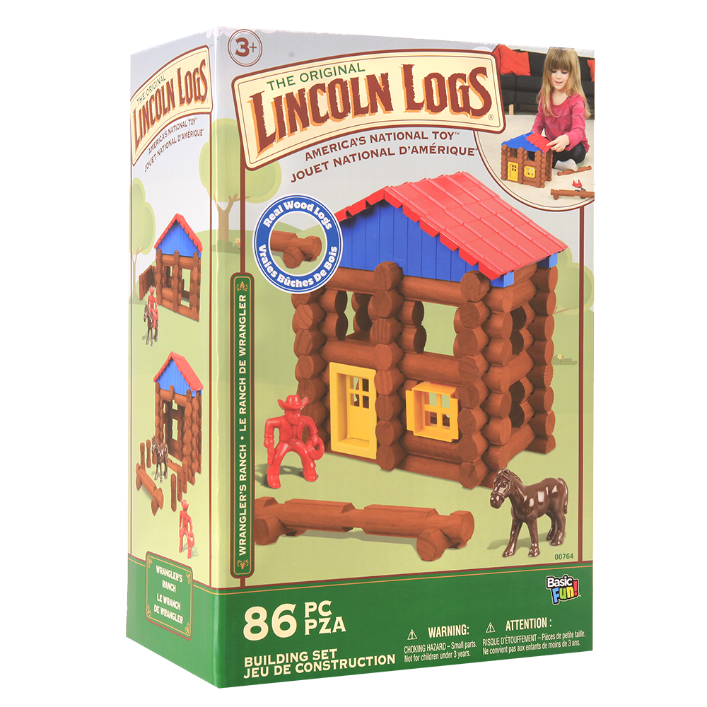 00764 Lincoln Logs Wranglers Ranch K'NEX manual