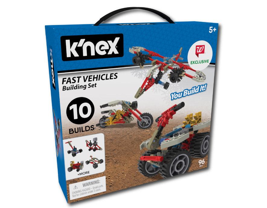 85047 Fast Vehicles Core and Alt K'NEX manual
