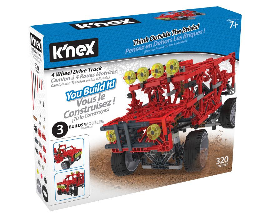 15245 INX01 4 Wheel Drive Truck Alt K'NEX manual