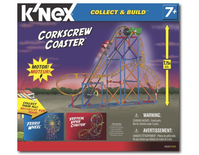 12434 Amusement Park Corkscrew Coaster K'NEX manual