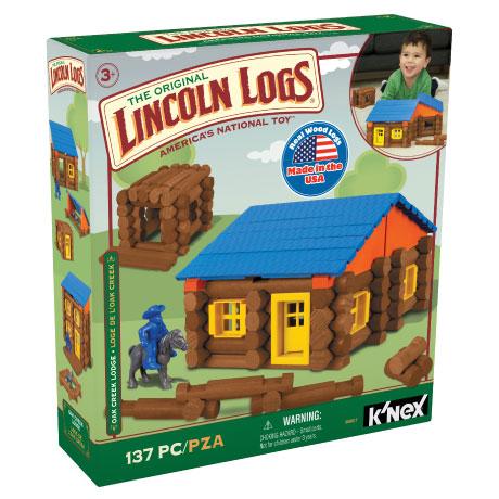 00857 Lincoln Logs Oak Creek Lodge K'NEX manual